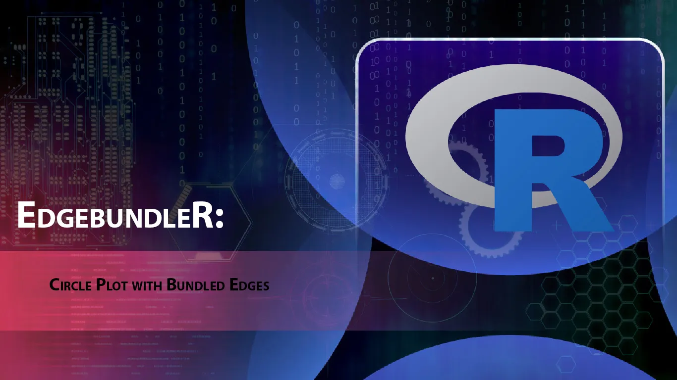 EdgebundleR: Circle Plot with Bundled Edges