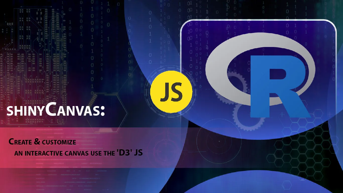 ShinyCanvas: Create & Customize an interactive Canvas Use The 'D3' JS