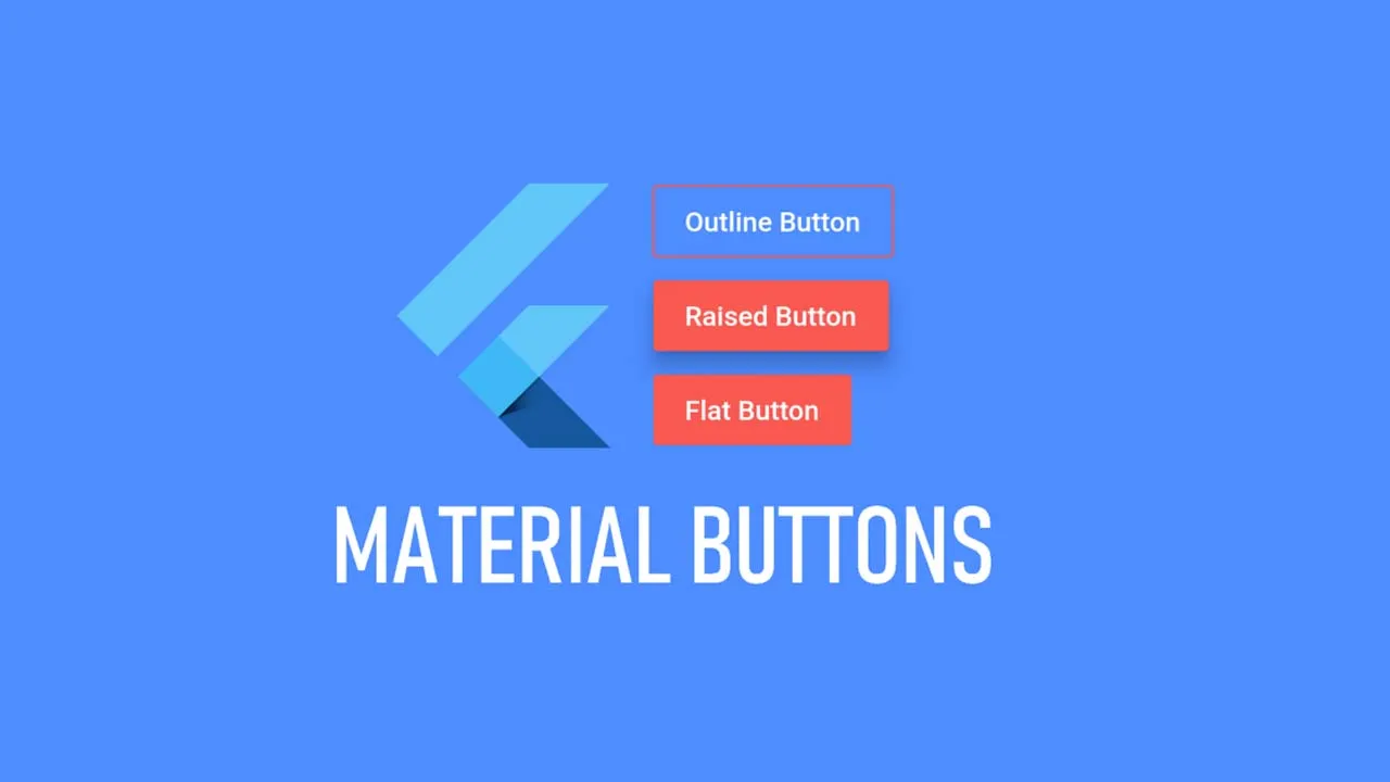 A Material Flutter Button That Supports Variety of Button Styles