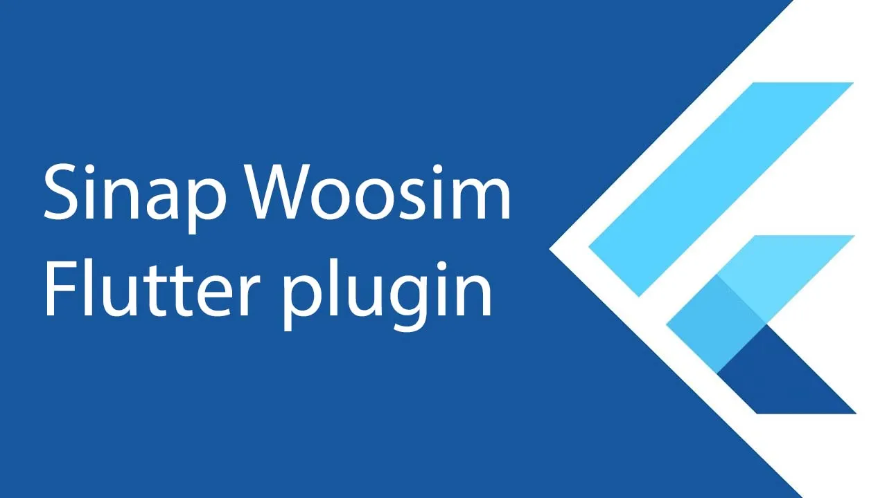 Sinap Woosim Flutter plugin