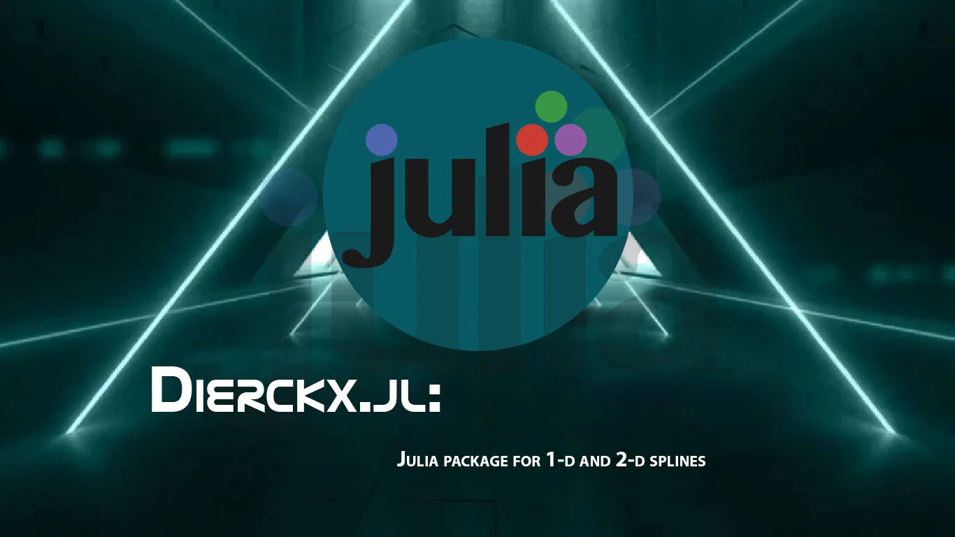 Dierckx.jl: Julia Package for 1-d and 2-d Splines 