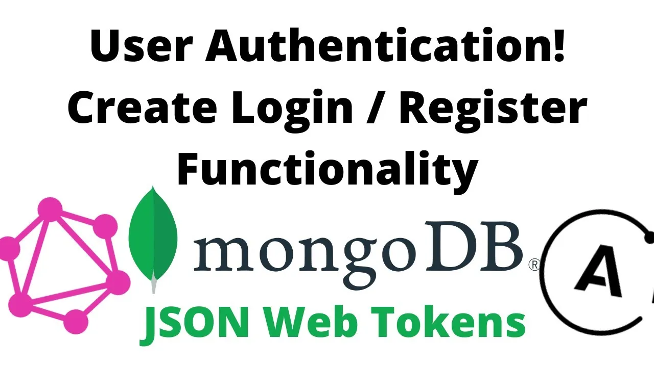 User Authentication | Create Login / Register Functionality with Apollo Server V3