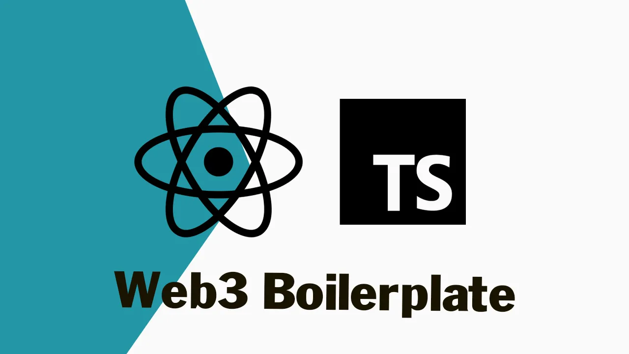 Clean Web3 Dapp Starter Template using Typescript and React