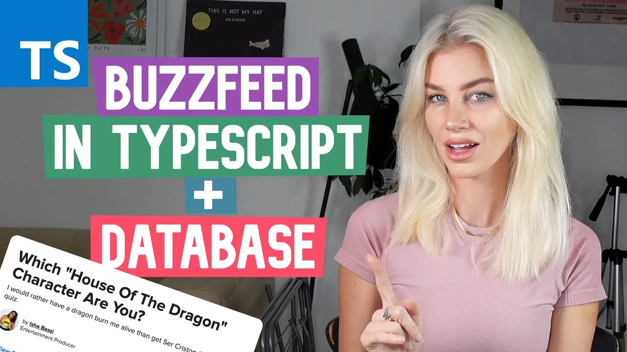 Build a Buzzfeed Clone with TypeScript, Node and REST API Database