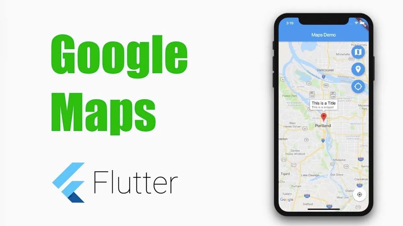 A Map Location Plugin for Flutter