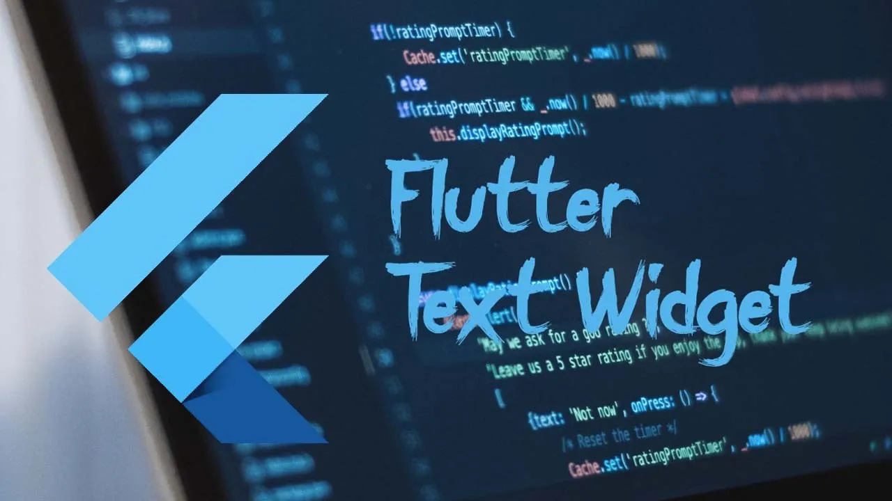 A Simple Text Widget with Flutter