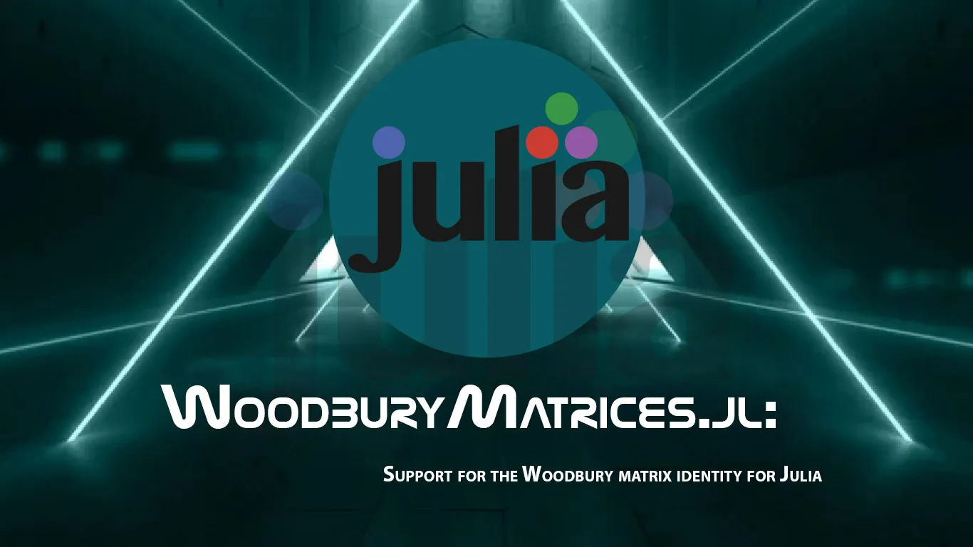 WoodburyMatrices: Support for The Woodbury Matrix Identity For Julia
