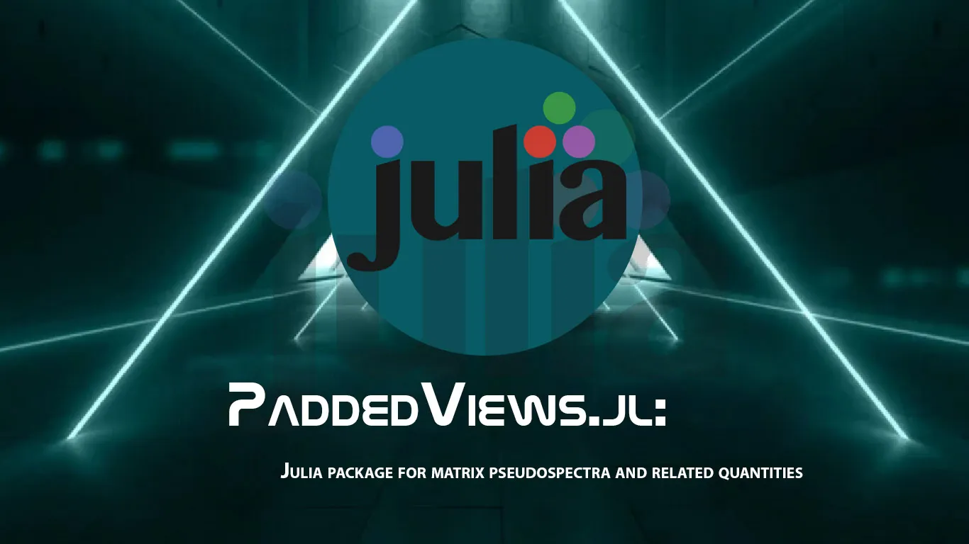 Julia Package for Matrix Pseudospectra and Related Quantities