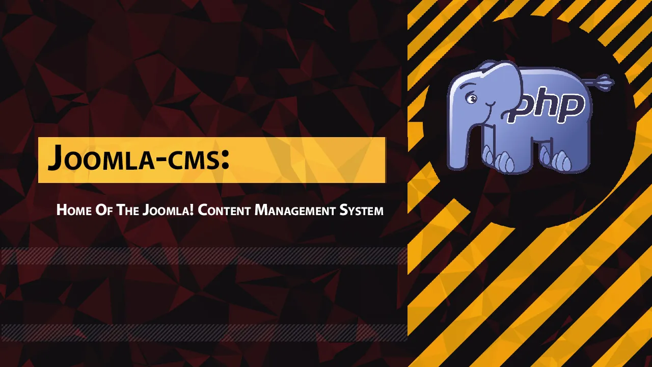 Joomla-cms: Home Of The Joomla! Content Management System