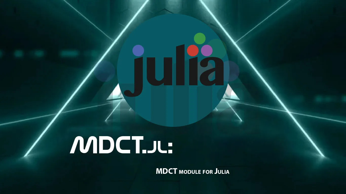 MDCT.jl: MDCT Module for Julia