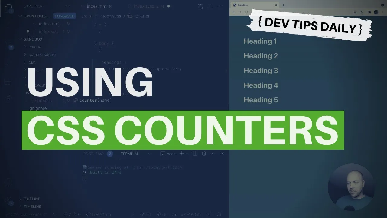 DevTips Daily: Using CSS Counters