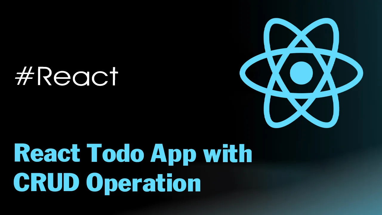 React Todo App with CRUD Operation