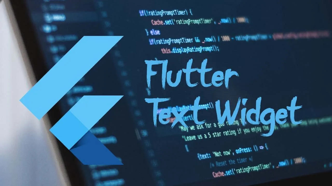 A simple Text Widget with Flutter
