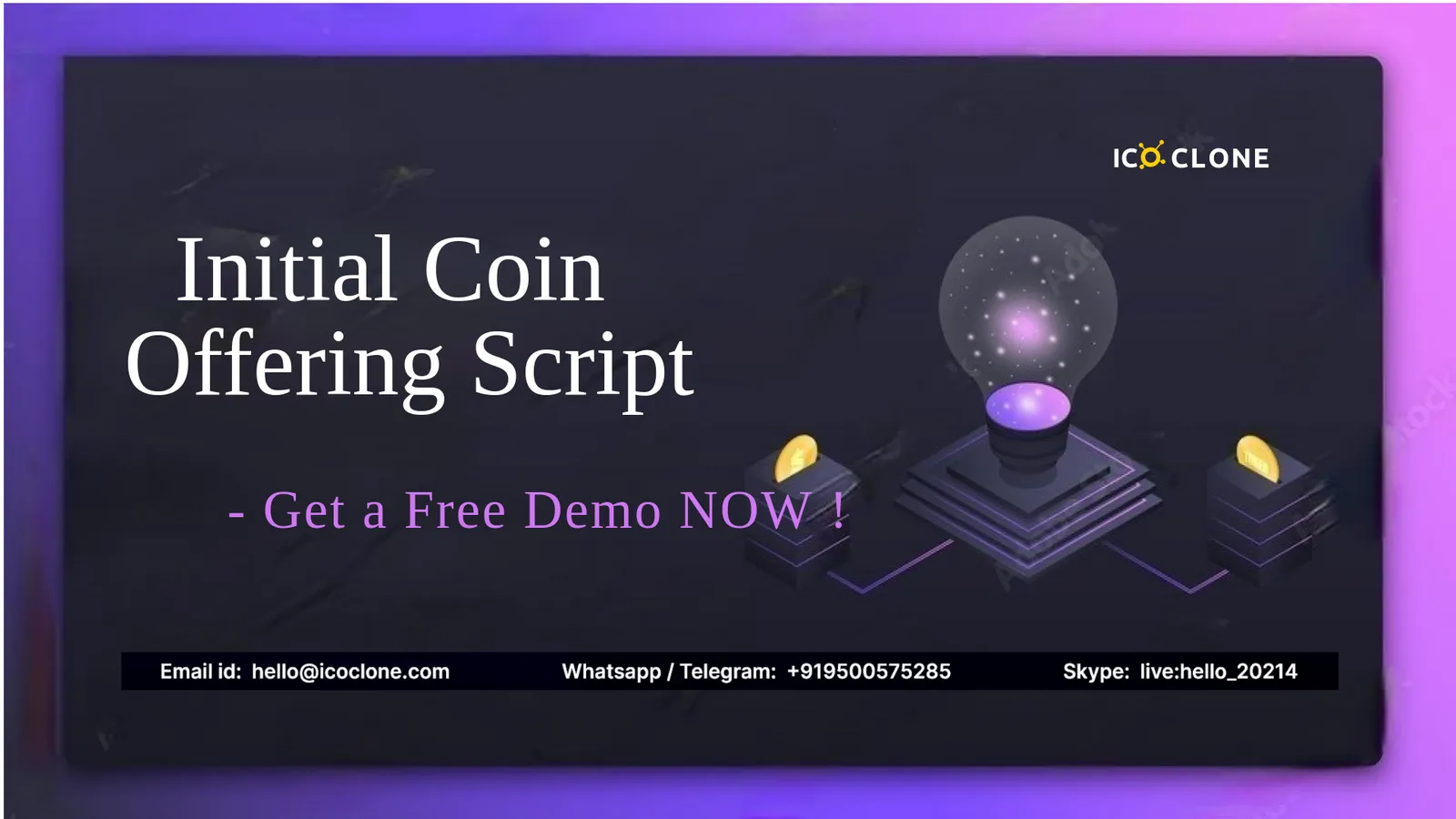 What is a Ready-made ICO Script? 