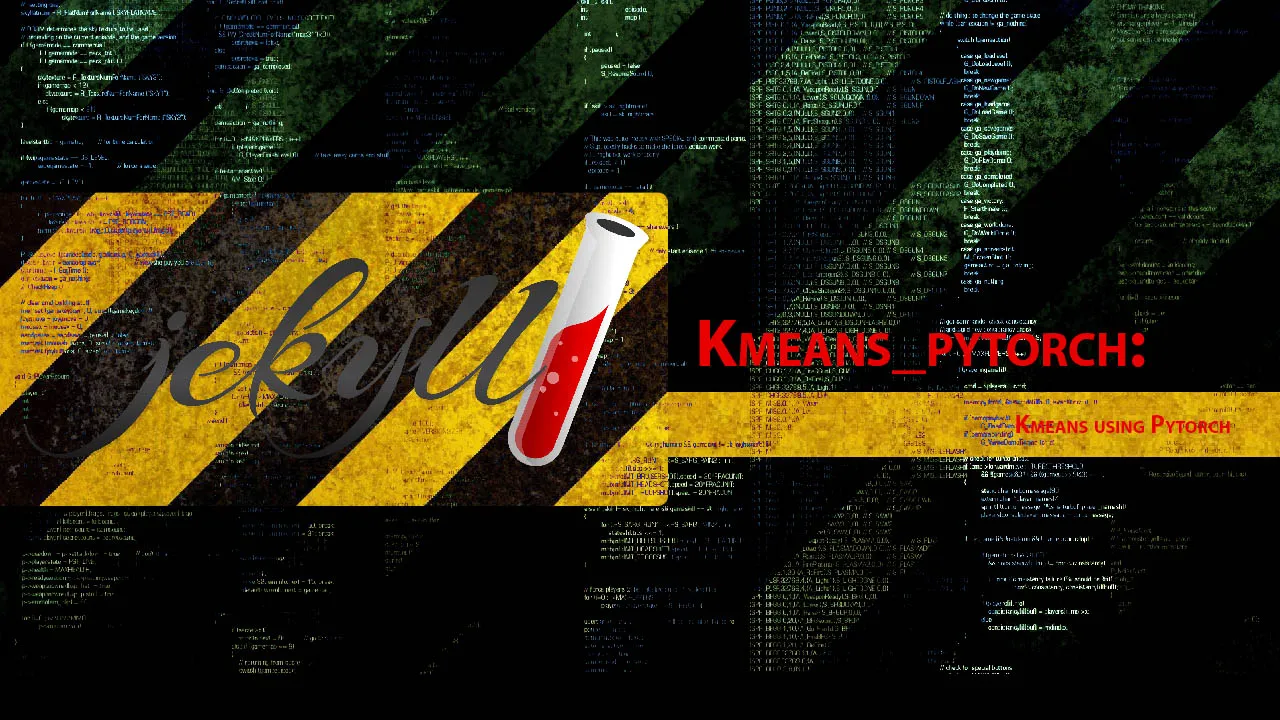 Kmeans_pytorch: Kmeans using Pytorch