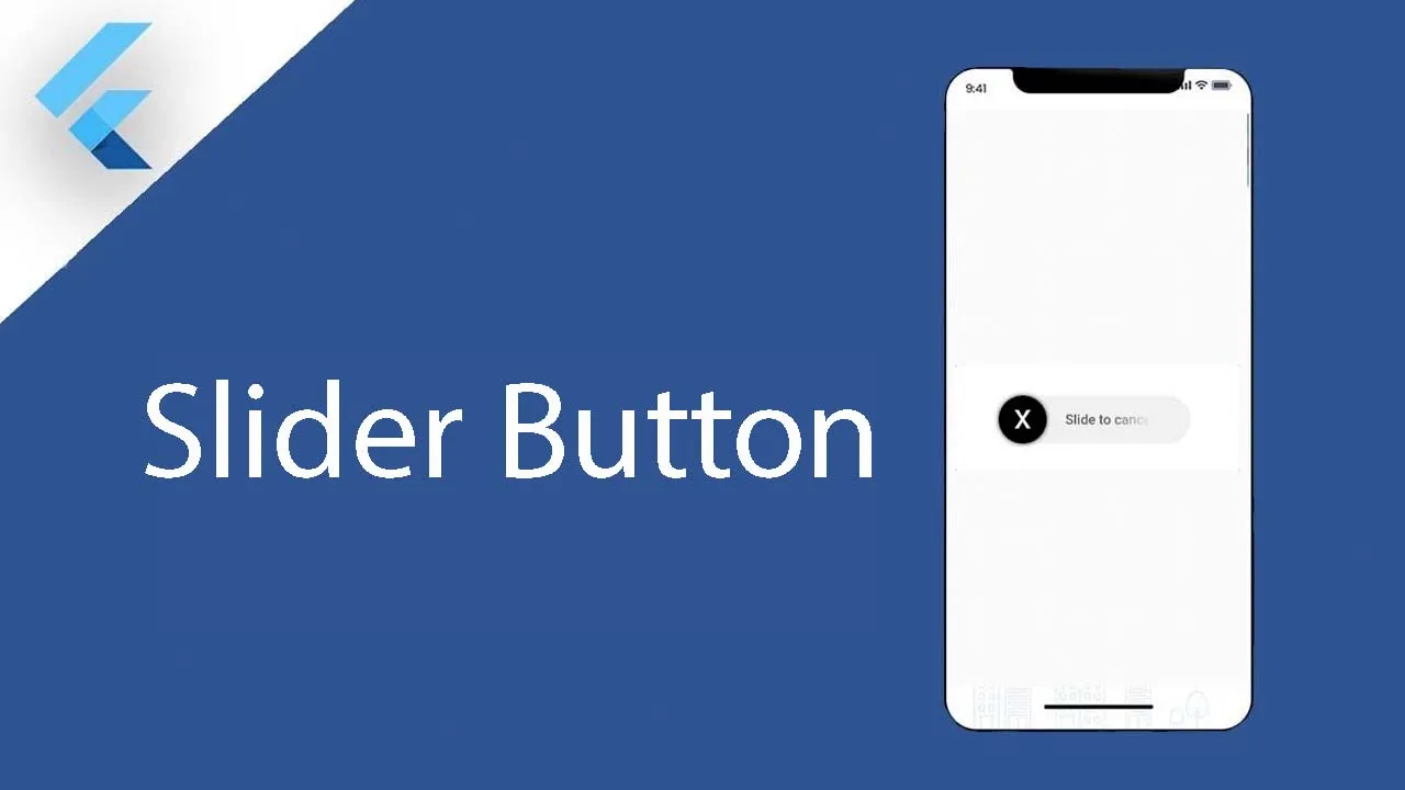 A Flutter Package for Creating A Slider Button Widget