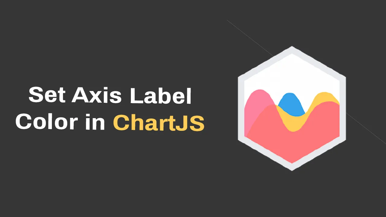 How to Set Axis Label Color in ChartJS