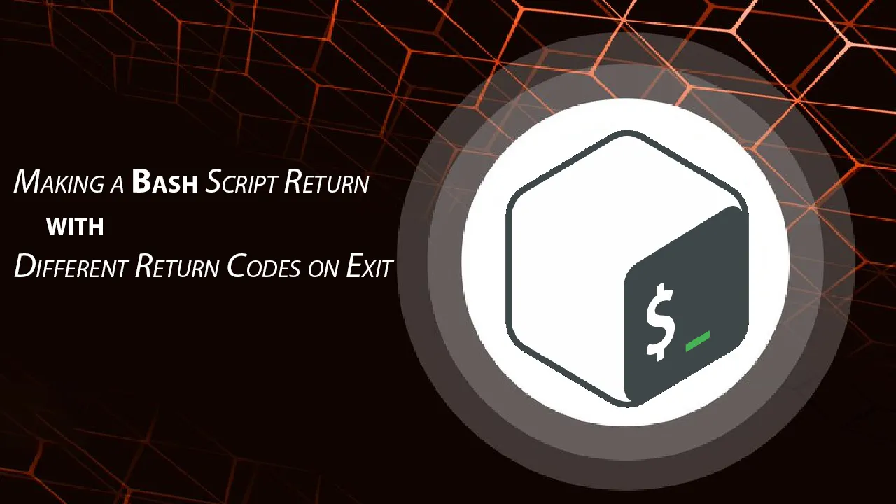 Making a Bash Script Return with Different Return Codes on Exit