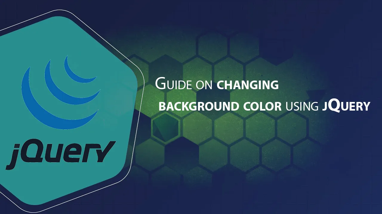 Guide on changing background color using jQuery