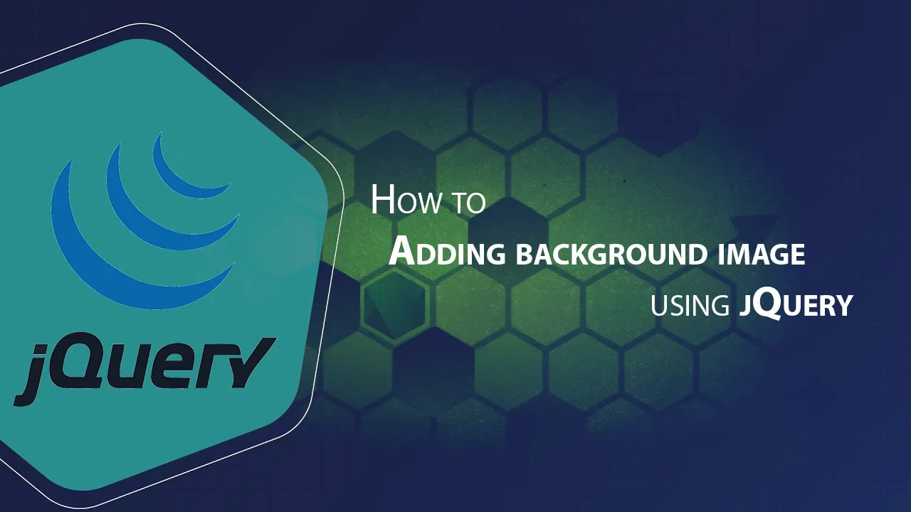 How to Adding Background Image using jQuery