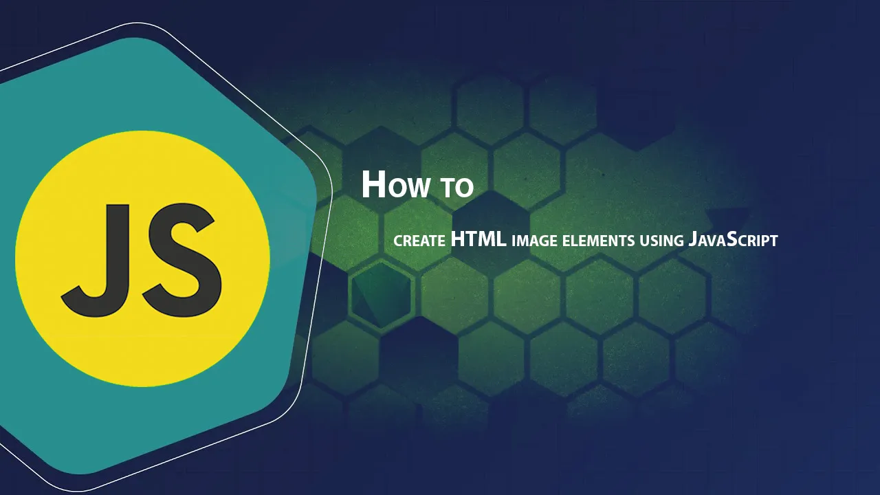 How to create HTML image elements using JavaScript