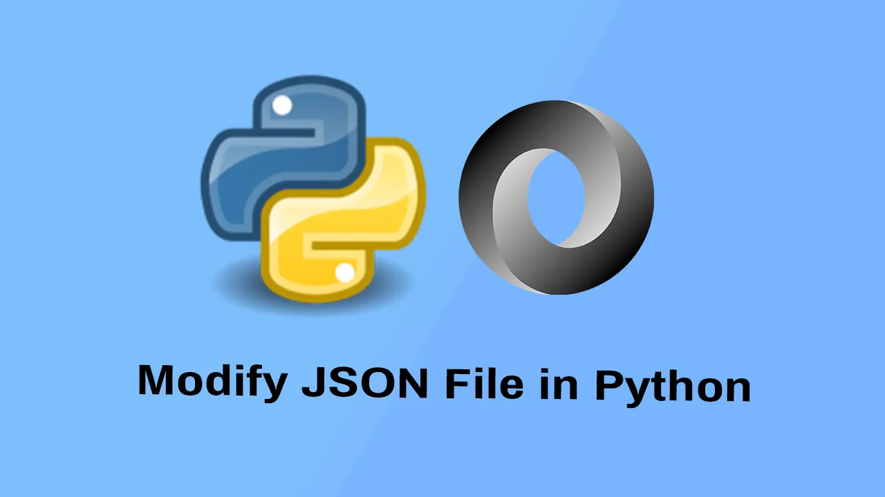 Modify JSON File in Python with Example