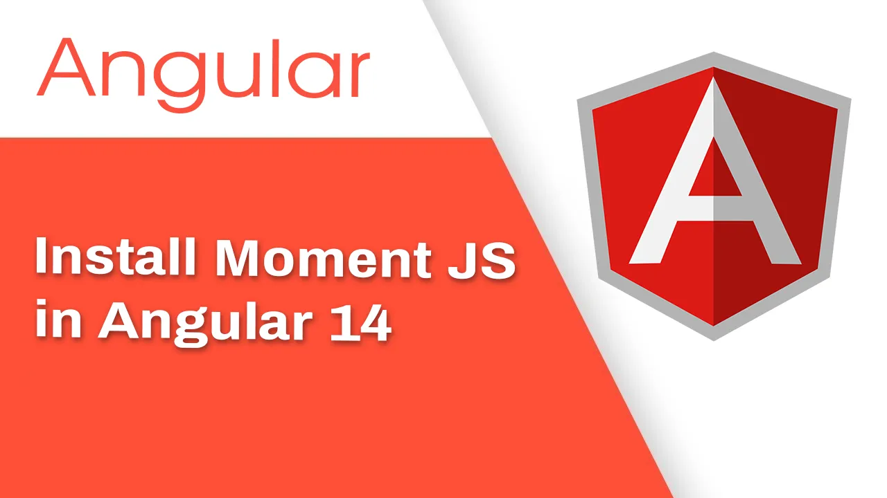 How to Add Moment Js in Angular 14