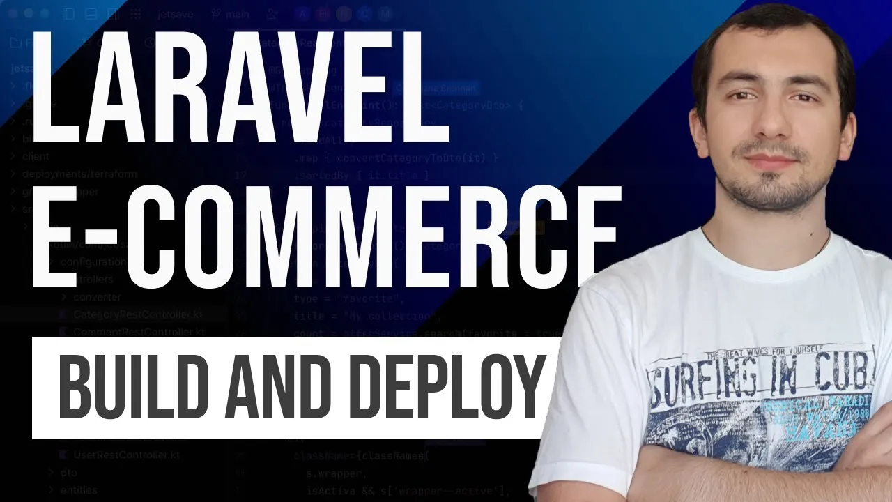 Build and Deploy E-commerce Website with Laravel , Vue.js and Alpine.js