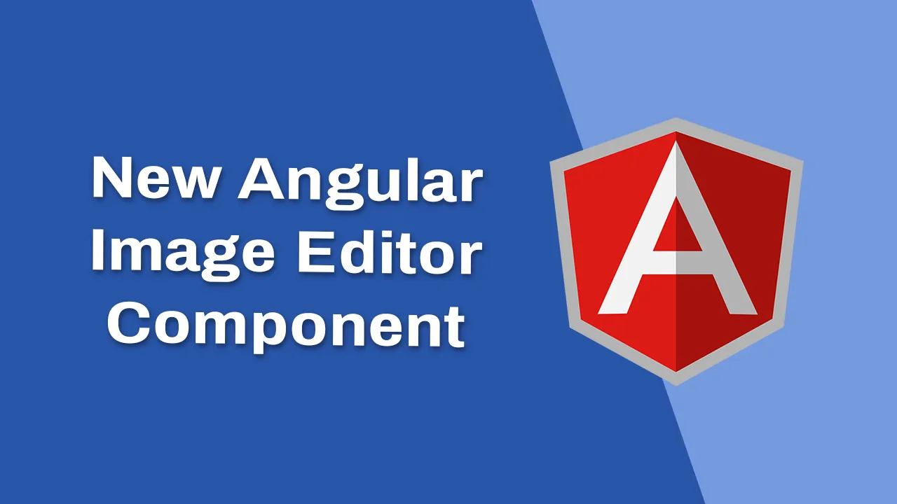 Getting Started with The angular Image Editor Component