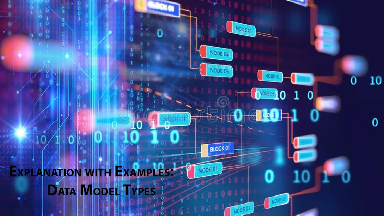 Explanation with Examples: Data Model Types