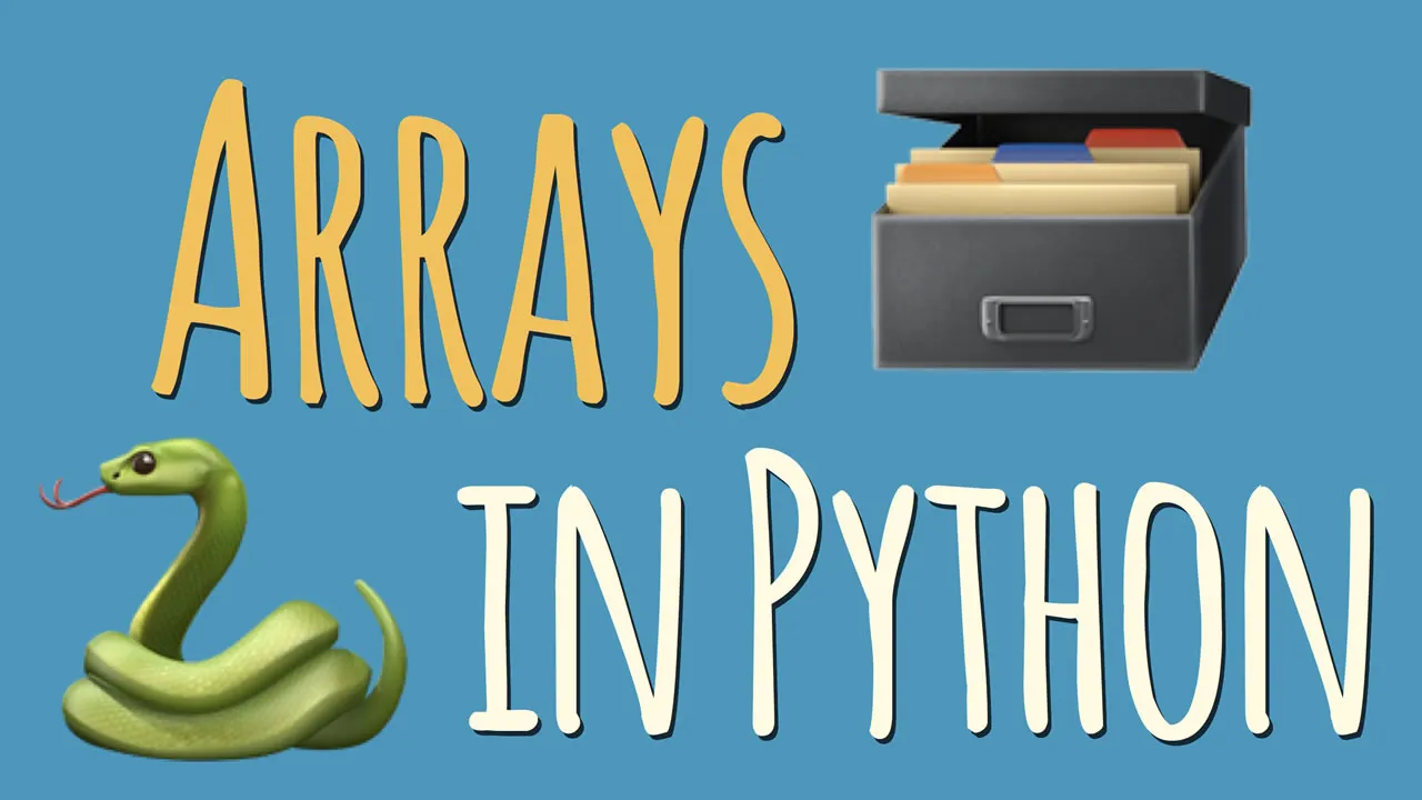 Understanding Arrays in Python 