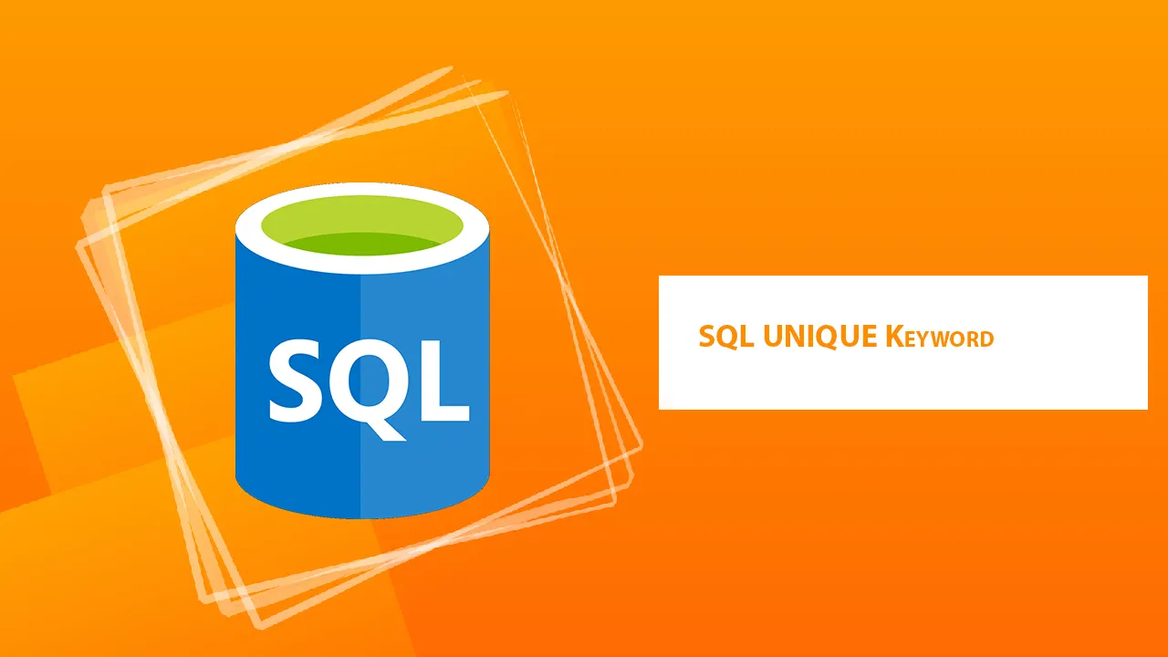 SQL UNIQUE Keyword