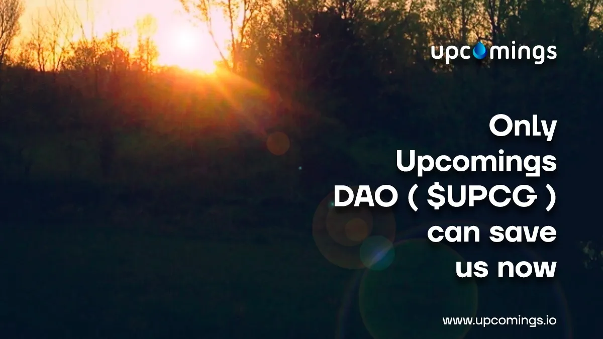 Get ahead of the curve and whitelist with UpcomingsDAO