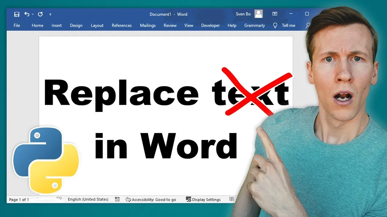 How to Replace Text in Multiple Word Documents with Python