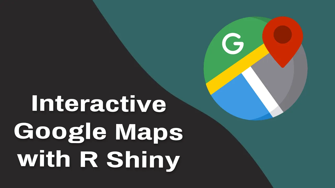How to Create interactive Google Maps with R Shiny