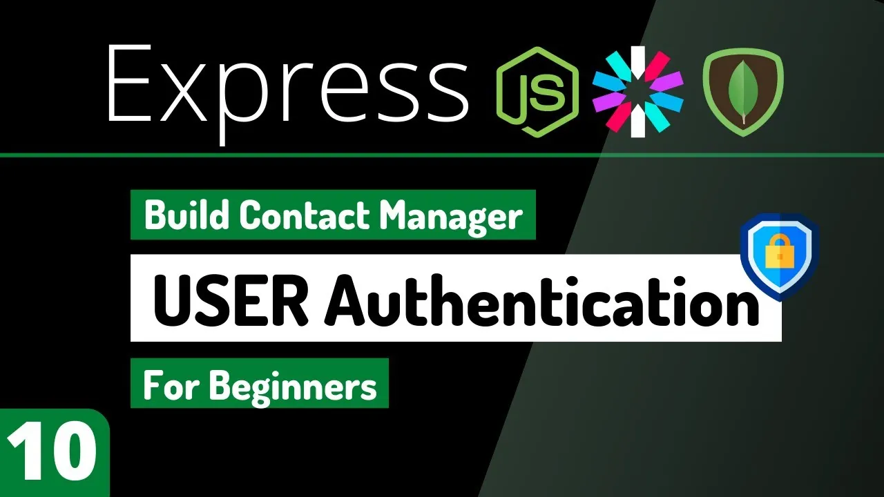 JWT Authentication Tutorial With Express & MongoDB | Rest API Project | Node.js for Beginners #10