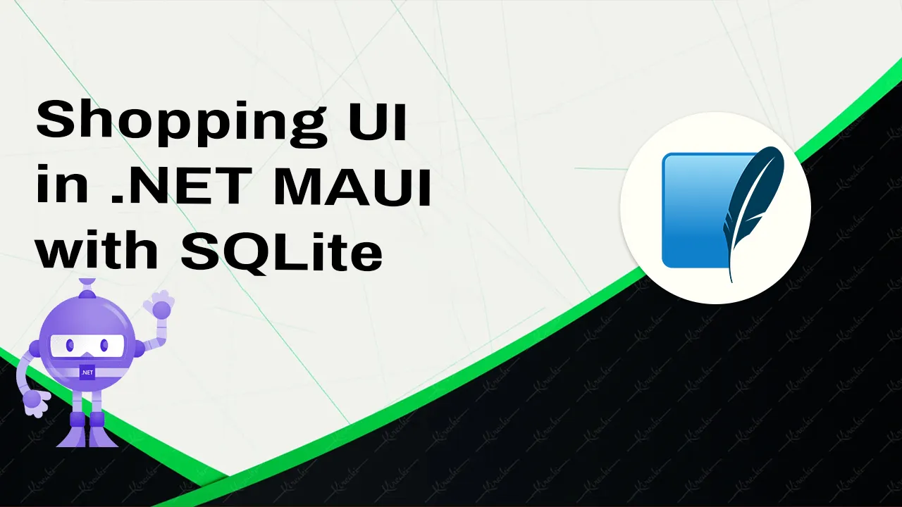 How to Build Shopping UI in .NET MAUI with SQLite