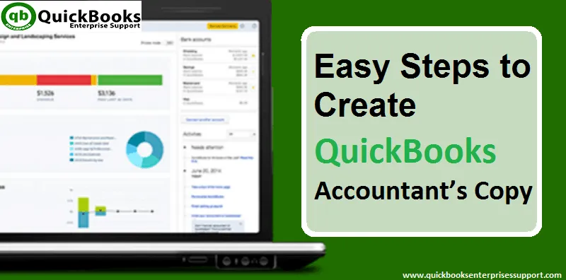 How to creating QuickBooks accountant copy?
