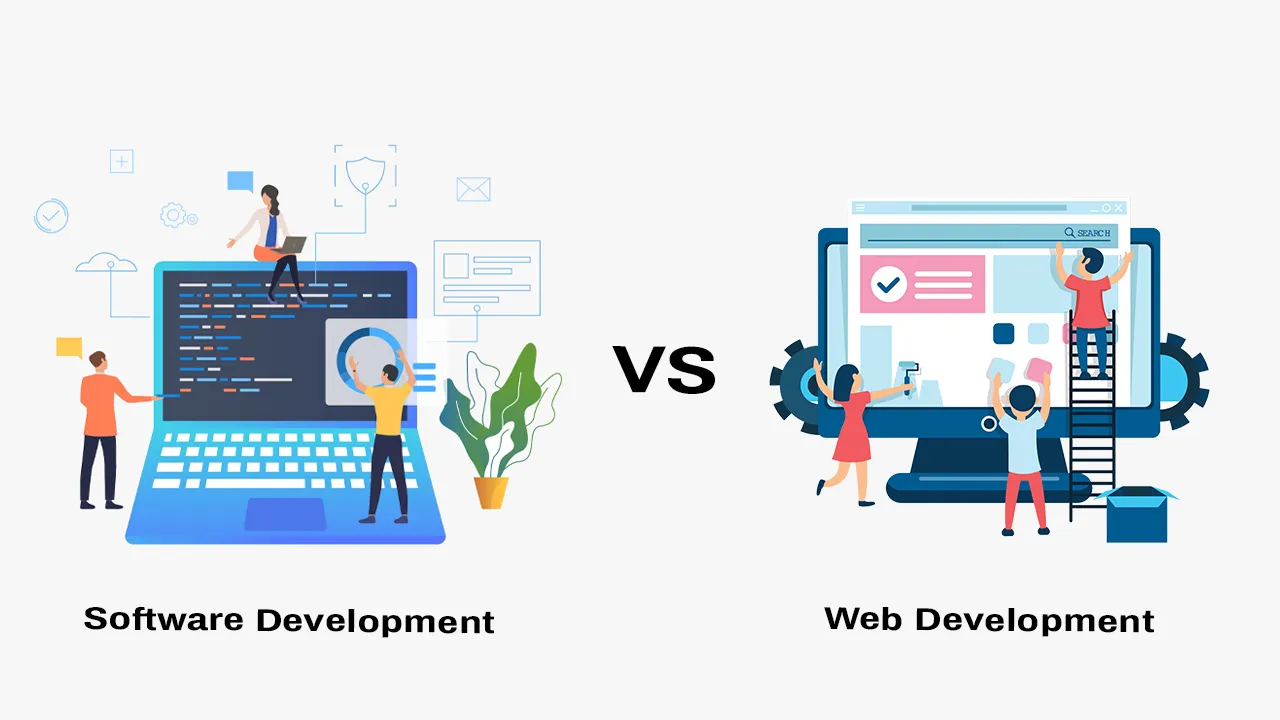 Compare Software Development Vs Web Development