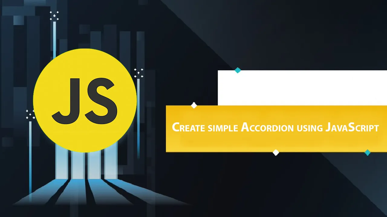 Create simple Accordion using JavaScript