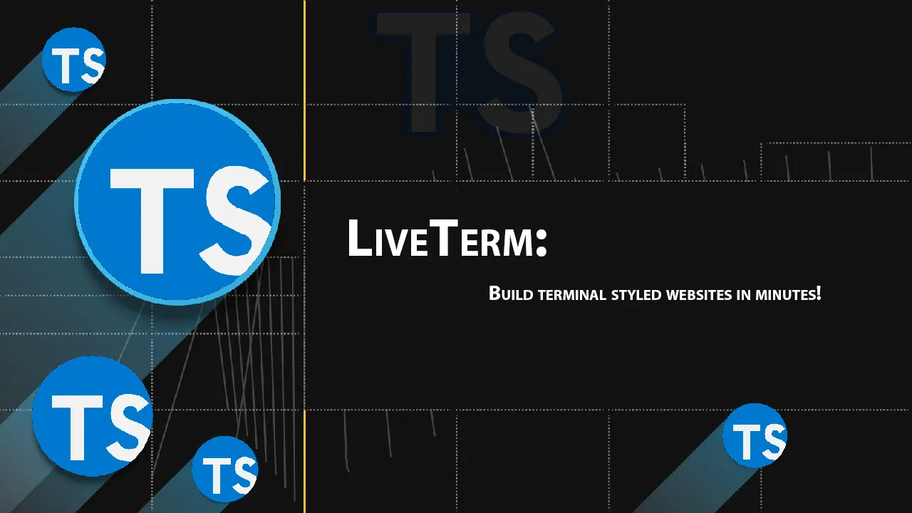 LiveTerm: Build Terminal Styled Websites in Minutes!