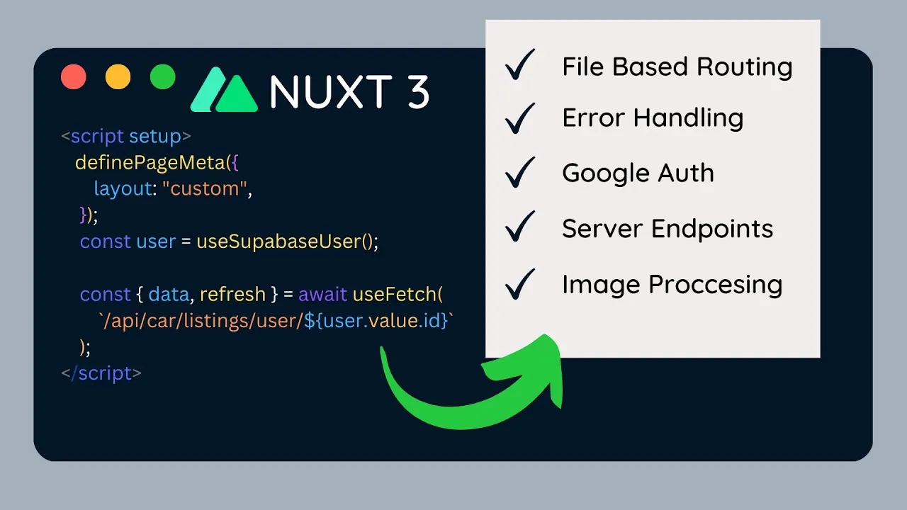 Building a Complete Project with Nuxt 3