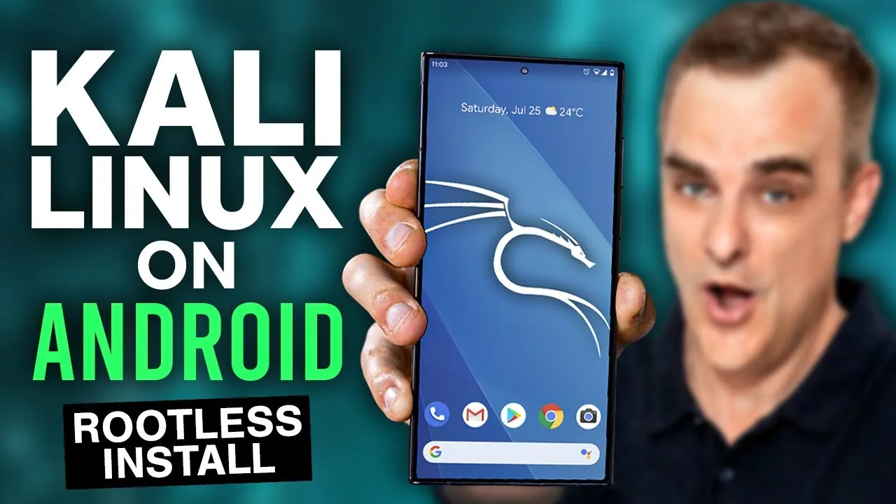 Kali Linux NetHunter Android install in 5 minutes