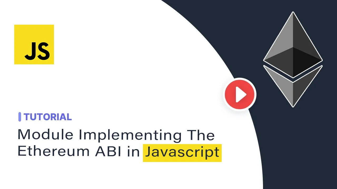 Ethereumjs Abi: Module Implementing The Ethereum ABI in Javascript