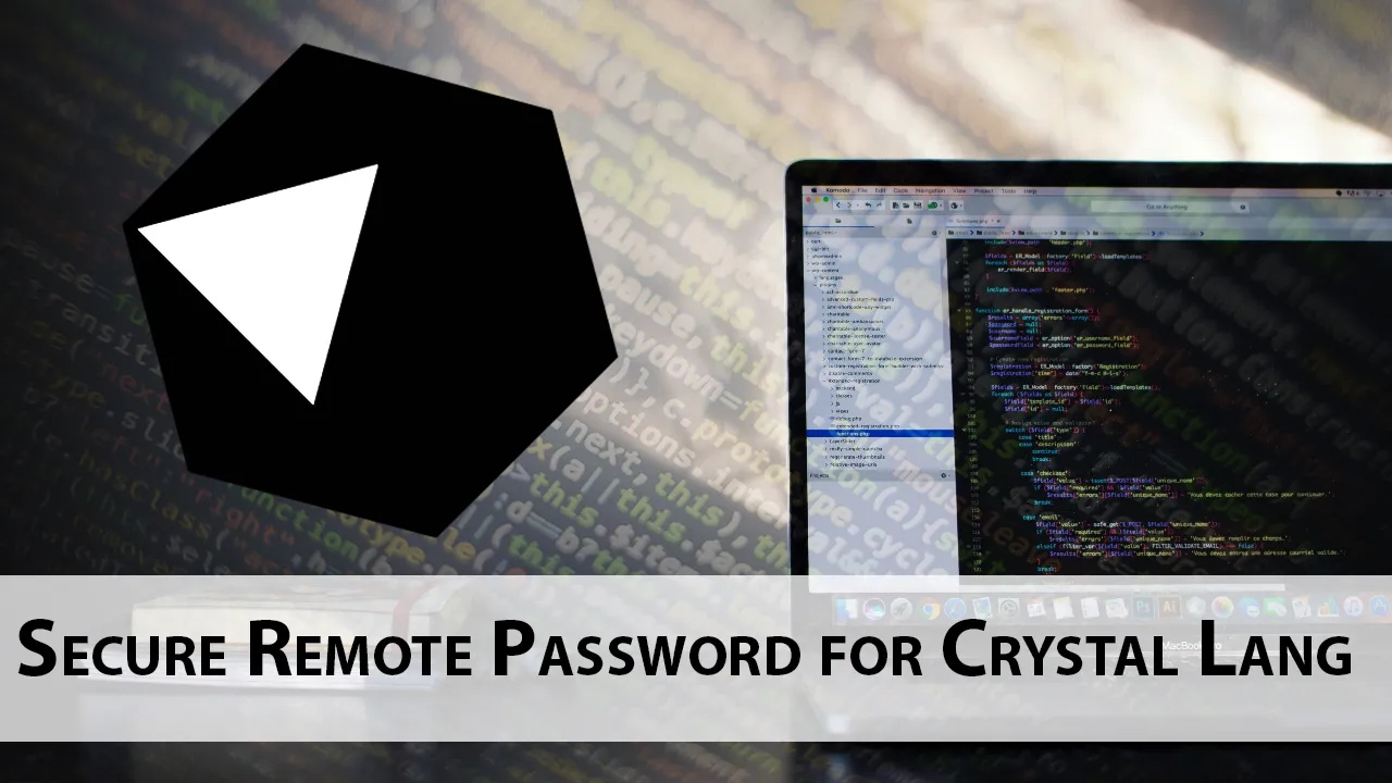 Secure Remote Password for Crystal Lang