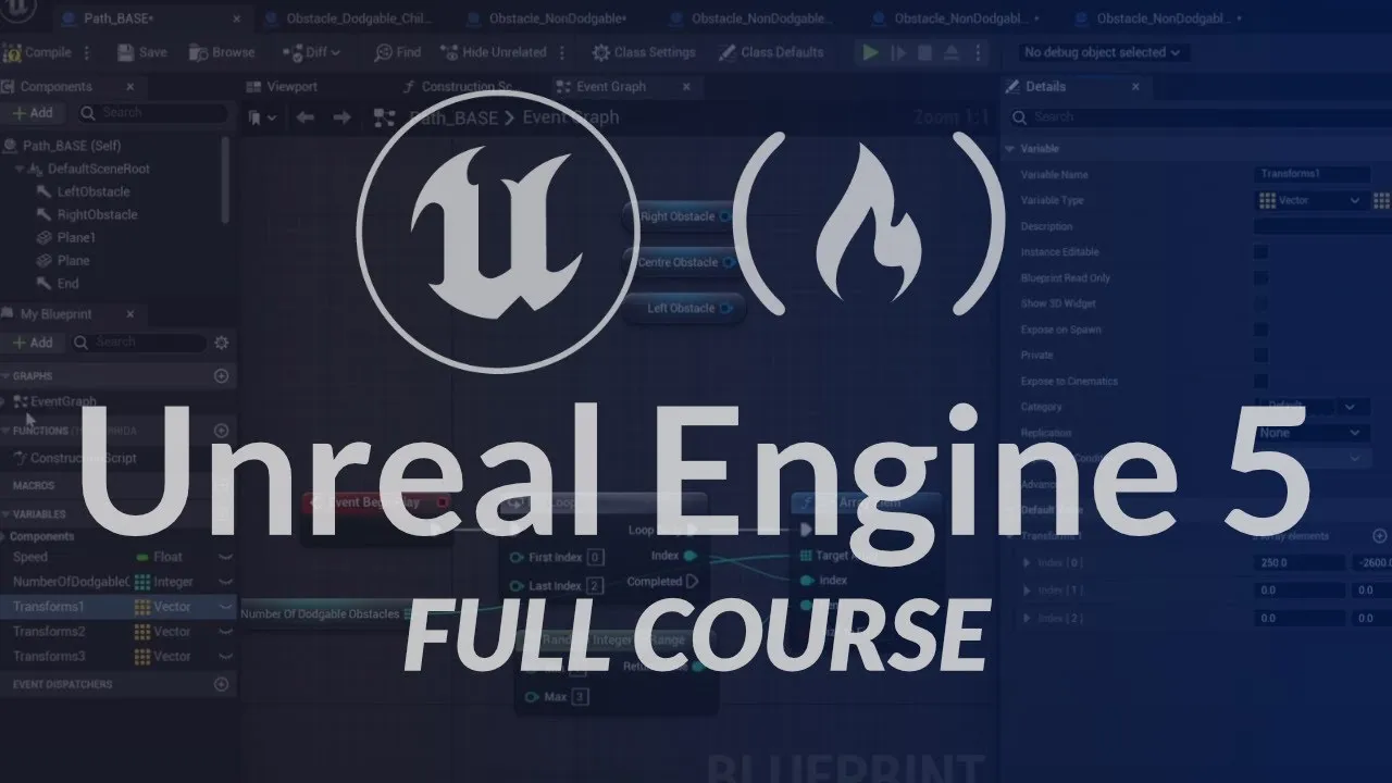 Unreal Engine 5 for Beginners – Full Course in 11 Hours