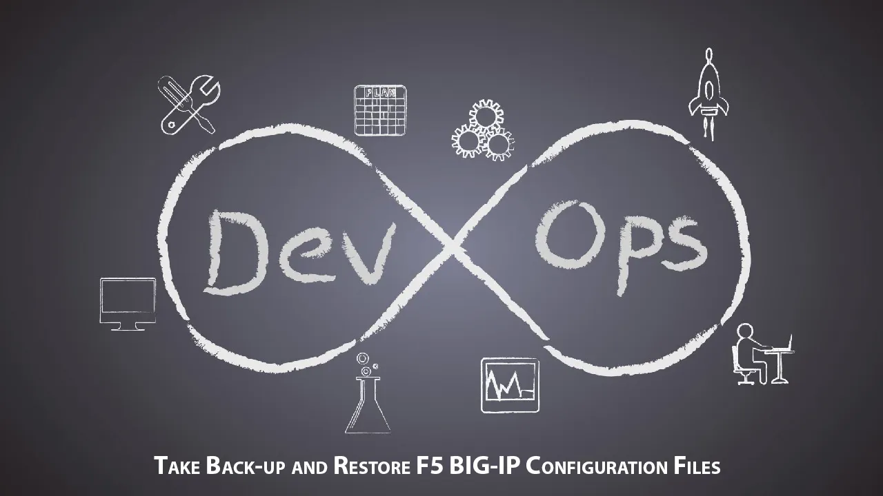 Take Back-up and Restore F5 BIG-IP Configuration Files