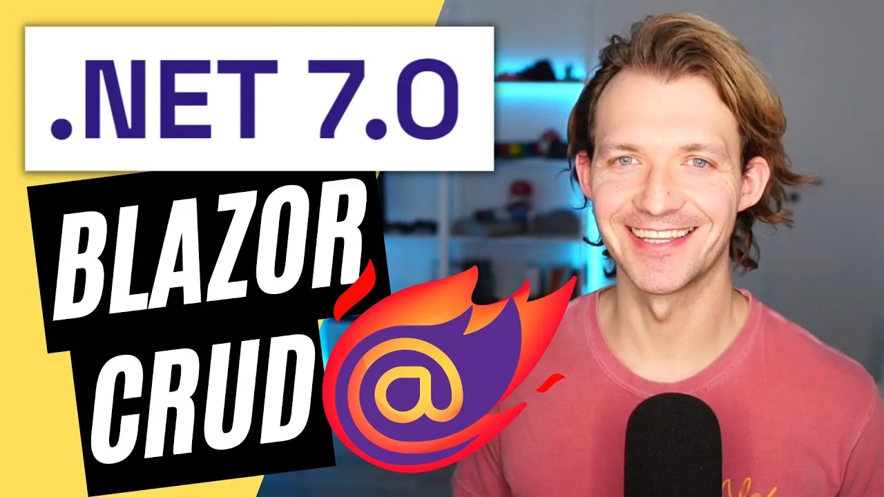CRUD with Blazor in .NET 7 🔥