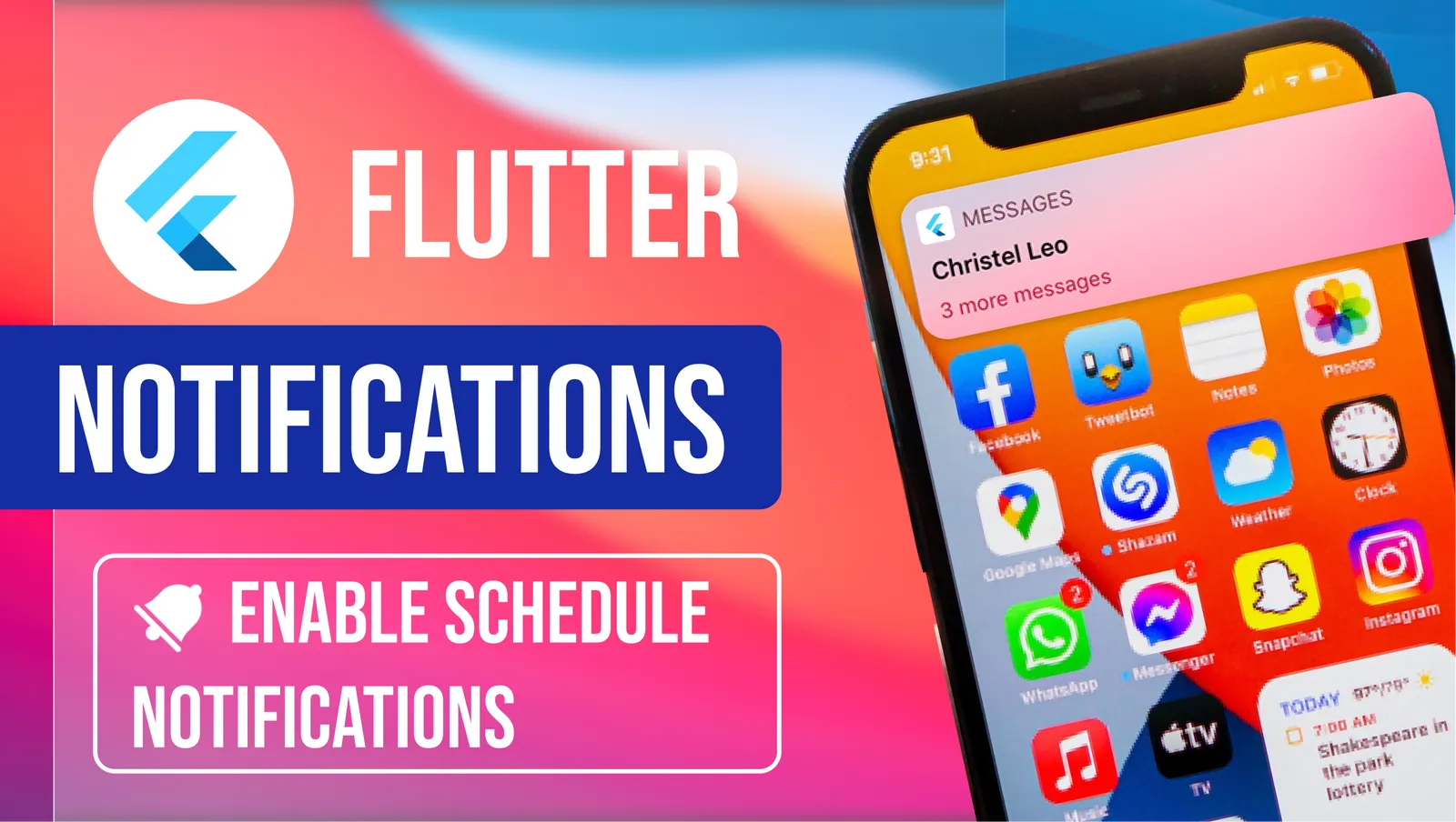 Flutter Schedule Notification Tutorial