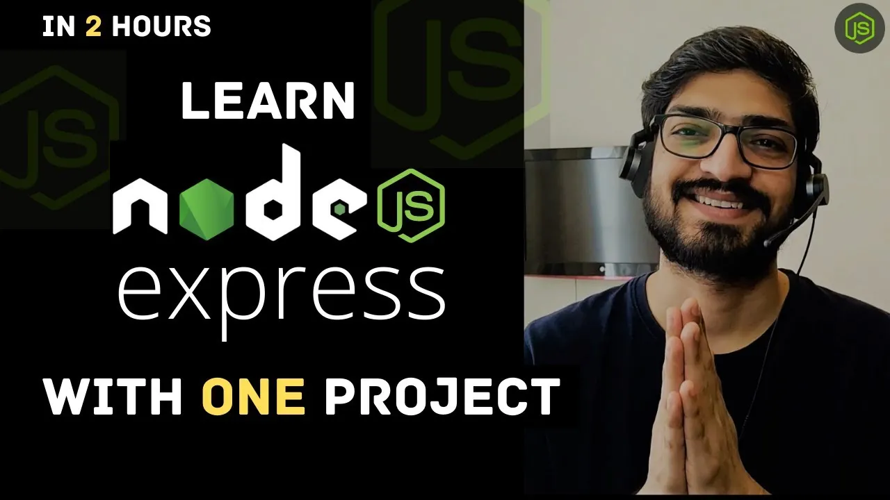 Learn Node.js & Express with Project in 2 Hours  |  Node JS & Express Project Crash Course 2023
